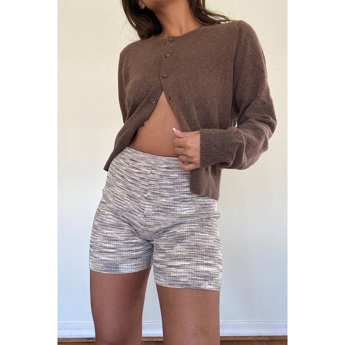 Ikat Knit Shorts - Alletse