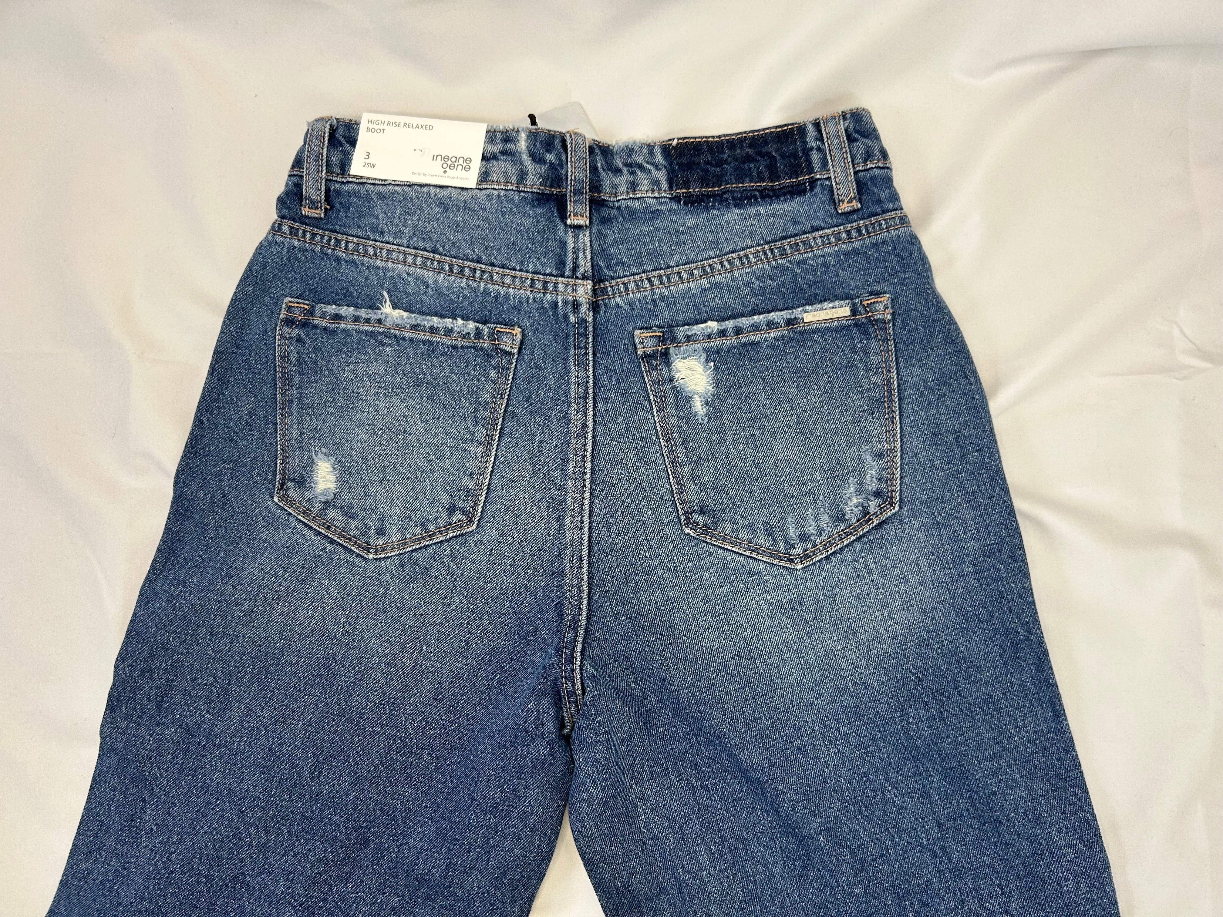 High Rise Relaxed Bootcut Jeans (Reg. & Plus Sizes) - Alletse