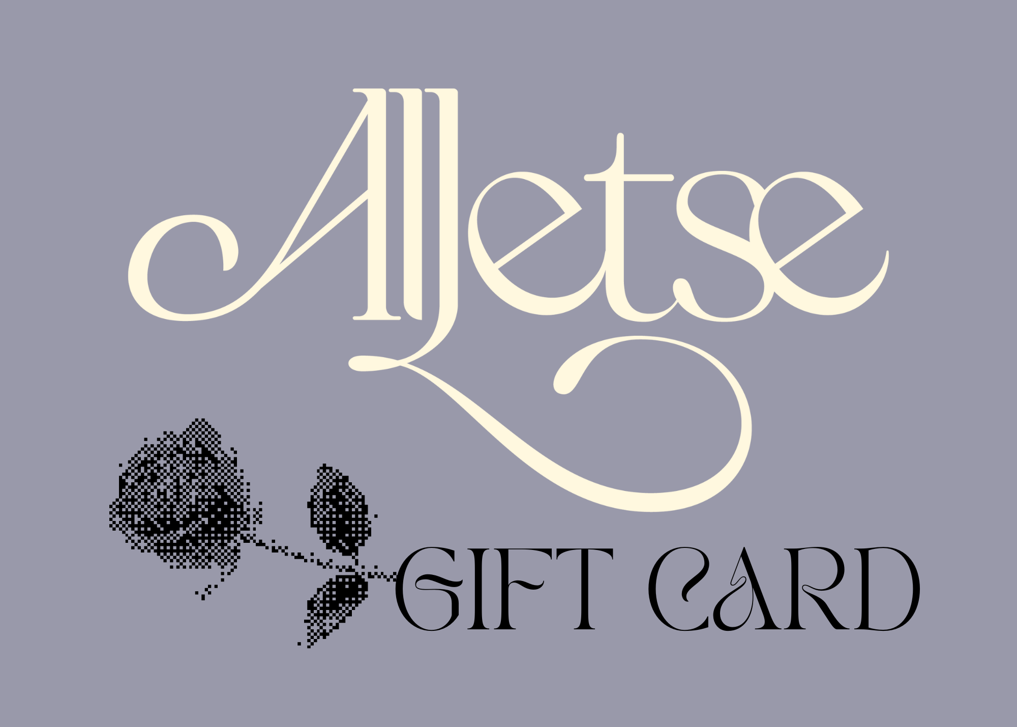 A lletse E-Gift Cards - Alletse